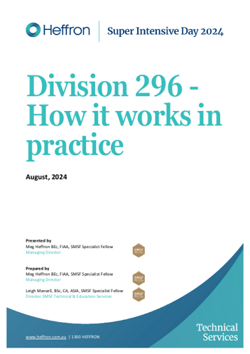 Div 296 How it works in practice