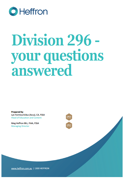 Division 296 FAQs download image